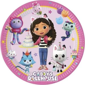 Gabby's Dollhouse Paper Plates - 23cm ( Pack of 8) - Picture 1 of 1