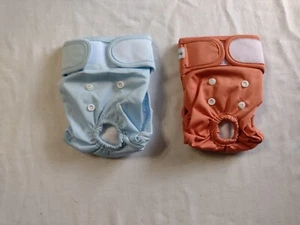 SUSUNYLOVIY FEMALE DOG DIAPERS SET OF 2 SIZE SMALL NWOT :FL24-5 - Imagen 1 de 3