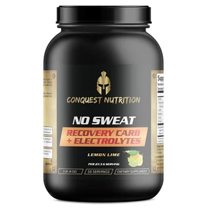 Conquest Nutrition No Sweat Recovery Carb + Electrolytes: Lemon Lime Flavor 3lbs - Bild 1 von 2
