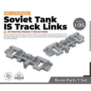 Piezas de actualización de modelo Yao's Studio LYTG35042 1/35 tanque soviético IS track links - Imagen 1 de 4