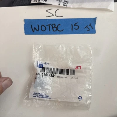 (1) Clip multiusos genuino GM 11547341 nuevo fabricante de equipos originales vendido individualmente Foto 1 de 2