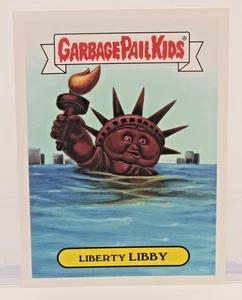Adesivo 2017 secchio spazzatura bambini Adam-Geddon Liberty LIBBY #10b disastri naturali - Foto 1 di 2