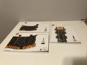 Lego Set 3 Instruction Manual Books ONLY 10333 Lord Of The Rings Barad-Dur Lot 1 - Picture 1 of 8