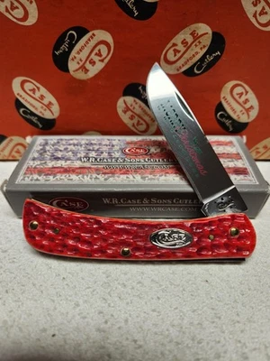 Case Xx Sod Buster Jr Hueso Rojo Feliz Navidad.  Foto 1 de 4