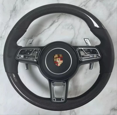 Customized Steering Wheel for Porsche Macan Panamera Cayenne - Please READ DESC - Image 1 of 4