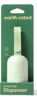 Soporte para bolsa de caca de perro duradero con clasificación Earth, dispensador a prueba de fugas con rollo de inicio Foto 1 de 4