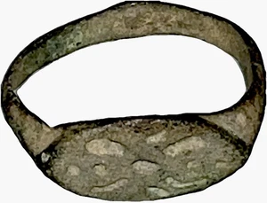 Ancient Roman Bronze Ring 1st - 3rd Century AD - Picture 1 of 1