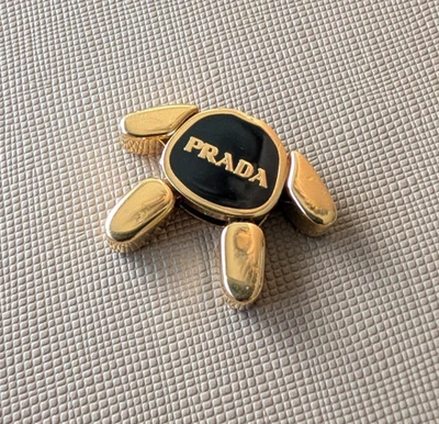 Prada Vintage Gold Tone Bear Charm (Headless) - Image 1 of 4