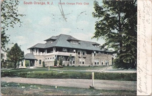 1907 UDB POSTCARD-SOUTH ORANGE N. J.-SOUTH ORANGE FIELD CLUB - Picture 1 of 2