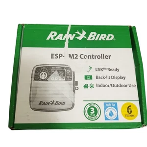 Temporizador de rociadores Rain Bird ESP-TM2 8 estaciones interior/exterior TM2-8-120V - Imagen 1 de 15