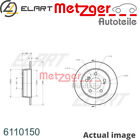 2X BRAKE DISC FOR MERCEDES-BENZ 190/Sedan 124 E-CLASS M 102.910 1.8L 4cyl 190
