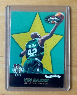 Vin Baker 2002-03 Fleer Box Score #192 1st Edition /100 Parallel Celtics - Image 1 of 2