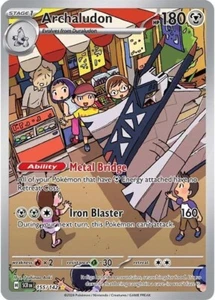 Pokémon TCG Archaludon 155/142 Stellar Crown Full Art Illustration Rare Holo - Picture 1 of 1