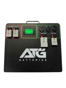 New! ATG Batteries 12v 105Ah V3 Slimline Lithium Bonza Battery Box LiFePO4 - Picture 1 of 1