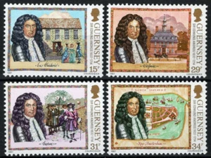 ZAYIX Guernsey 352-355 MNH Architecture Governor Andros 031023S03M - Picture 1 of 1