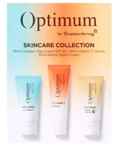BNIB Optimum Skincare By Superdrug Selection Box Day/Night Cream & Serum 30ml - Picture 1 of 1