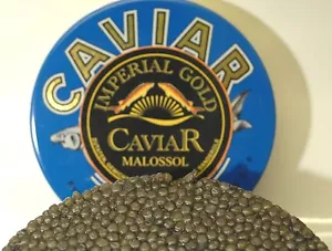 50g (100gr/132 €) Imperial Gold Kaviar Malossol - Bild 1 von 2