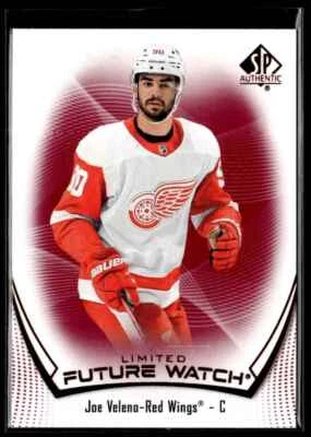 2021-22 Sp Authentic limited red Future watch Joe Veleno Rookie #112 H4R2J - Image 1 of 2