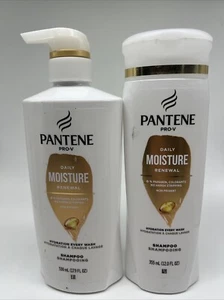 (2) Pantene Pro-V Daily Moisture Renewal Shampoo hair condition 17.9oz &12oz - Picture 1 of 5