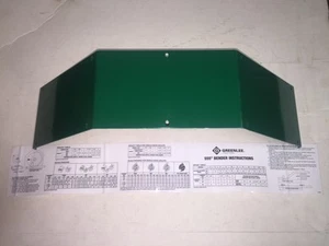 NUEVA CALCOMANÍA DE INSTRUCCIÓN GREENLEE 555 CONDUCTO DOBLADOR Y PARTE DE CUBIERTA SUPERIOR - Imagen 1 de 12