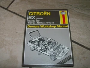 CITROEN BX HAYNES WORKSHOP MANUAL 1983-1991 - Picture 1 of 1