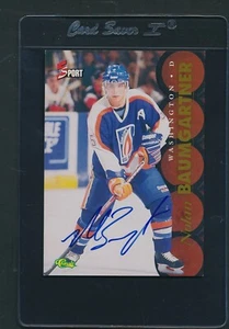 1995/96 Classic #Nolan Baumgartner Washington Signed Auto *D7012 - Picture 1 of 1