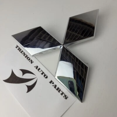 Placa de identificación cromada emblema maletero tapa trasera Mitsubishi Galant 2007-2012 OEM Foto 1 de 3