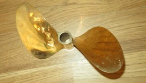Vintage Chrysler Outboard Racing Propeller bronze  2 blade 14” Pitch Oakland - Picture 1 of 6