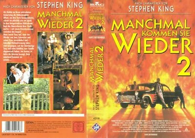 Manchmal kommen sie wieder 2 - Stephen King -  FSK 18  (VHS Cassette) - Bild 1 von 3