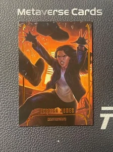 2024 Marvel Masterpieces By Nahuel Grego Legendary Orange Jessica Jones #60 /99 - Picture 1 of 2