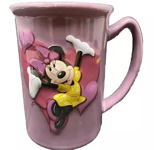 Monogram International Minnie Mouse MIT HERZ LIEBE Disney Tasse PINK groß - Bild 1 von 12