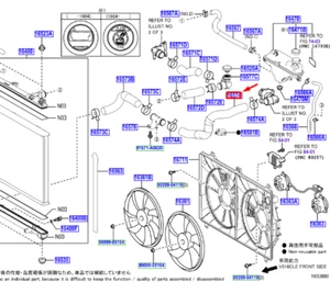 LEXUS IS MK3 Radiator NO.4 Hose 1657436010 NEW GENUINE - Picture 1 of 2