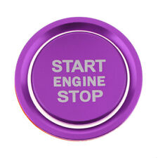Produktbild - 1Set Keyless Engine Start Stop Button Cover Ring Trim Aufkleber für Audi A4 A5