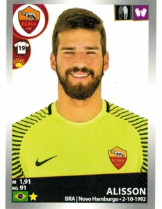CALCIATORI PANINI 2016-2017 FIGURINA N. 429 ALISSON (ROOKIE STICKER) ROMA - Picture 1 of 2