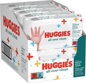 HUGGIES BABY WIPES ALL OVER CLEAN - Picture 1 of 5