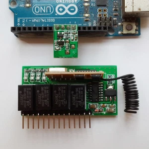 433M Arduino Remote Control UART PC USB RF Wireless Relay Controller PT2262 MCU - Picture 1 of 9