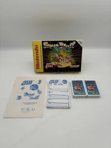 Super Bluff Super Mario Bros. Kartenspiel von 1991 Nintendo - Unbespielt - Bild 1 von 5