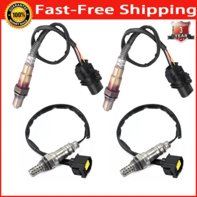 Sensor de oxígeno arriba y abajo 4 piezas para Mercedes-Benz 2006-11 E350, 2007-2011 E550 tracción trasera Foto 1 de 4