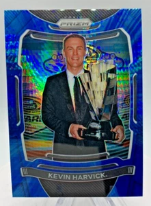 2021 Panini Prizm Prizms Blue #36B Kevin Harvick/Trophy - Picture 1 of 2