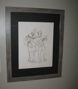 Serigrafia opaca Picasso "Musicisti" di Modern Classics Ltd. Ed. 196/800 - Foto 1 di 6