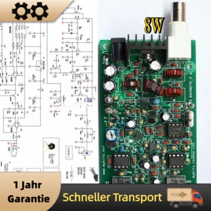 Transceiver HAM Radio Shortwave DIY Kits PIC Version 8W Super RM RockMite QRP CW - Bild 1 von 5