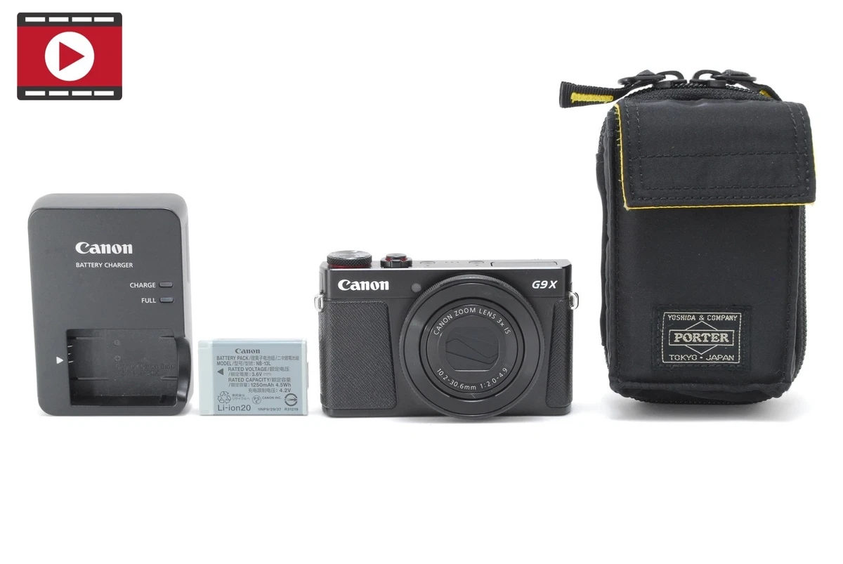 Canon PowerShot G9X Mark II 1-4.9x Digital Zoom Digital Cameras