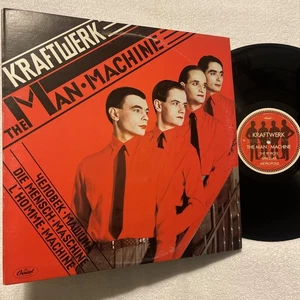KRAFTWERK : The Man Machine (1978) VINYL : Capitol Records - ORIGINAL PRESSING - Picture 1 of 8