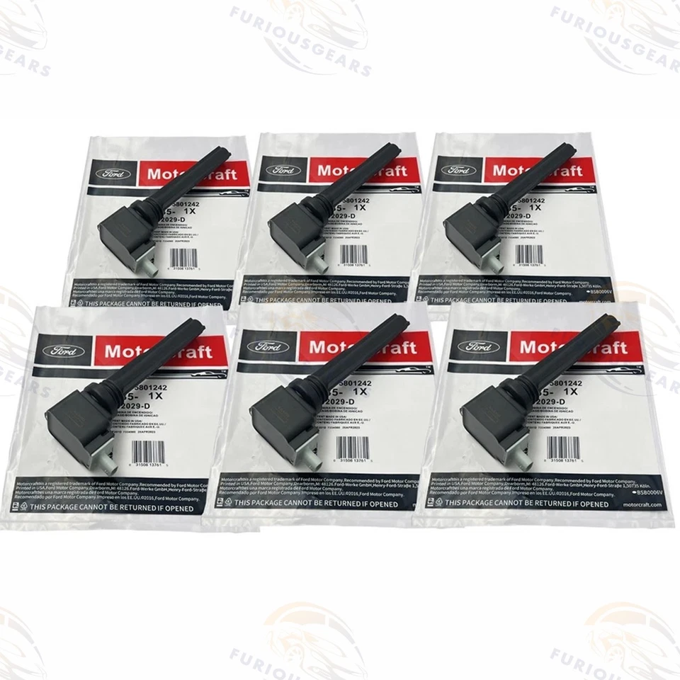 NEW 6 Pcs Ignitions Coil For Ford F150 DG585 Expedition Lincoln Navigator US Foto 1 de 4