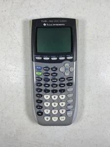 Texas Instruments TI-84 Plus Graphing Calculator Silver Edition No Cover Tested - Picture 1 of 8