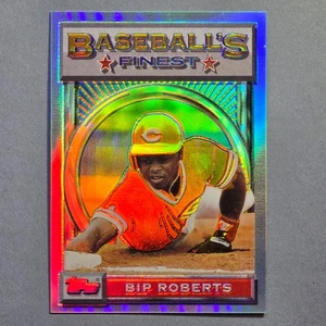 1993 Topps Finest #15 Bip Roberts Refractor SP - Reds NM-MT - Bild 1 von 2