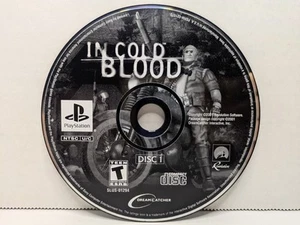 In Cold Blood (Sony PlayStation 1, PS1, 2001) *NUR DISC 1* getestet funktioniert - Bild 1 von 3