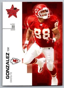 2007 Leaf Rookies & Stars Tony Gonzalez Kansas City Chiefs #94 - Picture 1 of 2