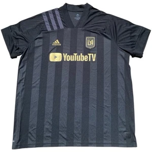Adidas LA Los Angeles FC MLS YouTube Fußball Trikot Erwachsene Größe 2XL - Bild 1 von 7