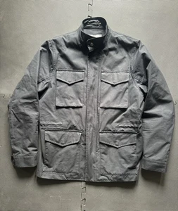 Private white v.c. hand made Ventile jacket Black Size 4 - Picture 1 of 13